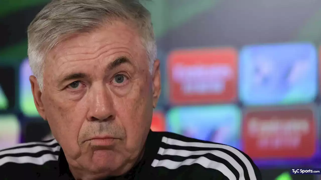 Ancelotti ya palpita el duelo ante el Manchester City: 'Cambió un poco por...' - TyC Sports