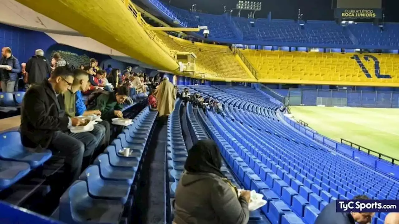 Boca abrió las puertas de la Bombonera para el cierre del Ramadán - TyC Sports