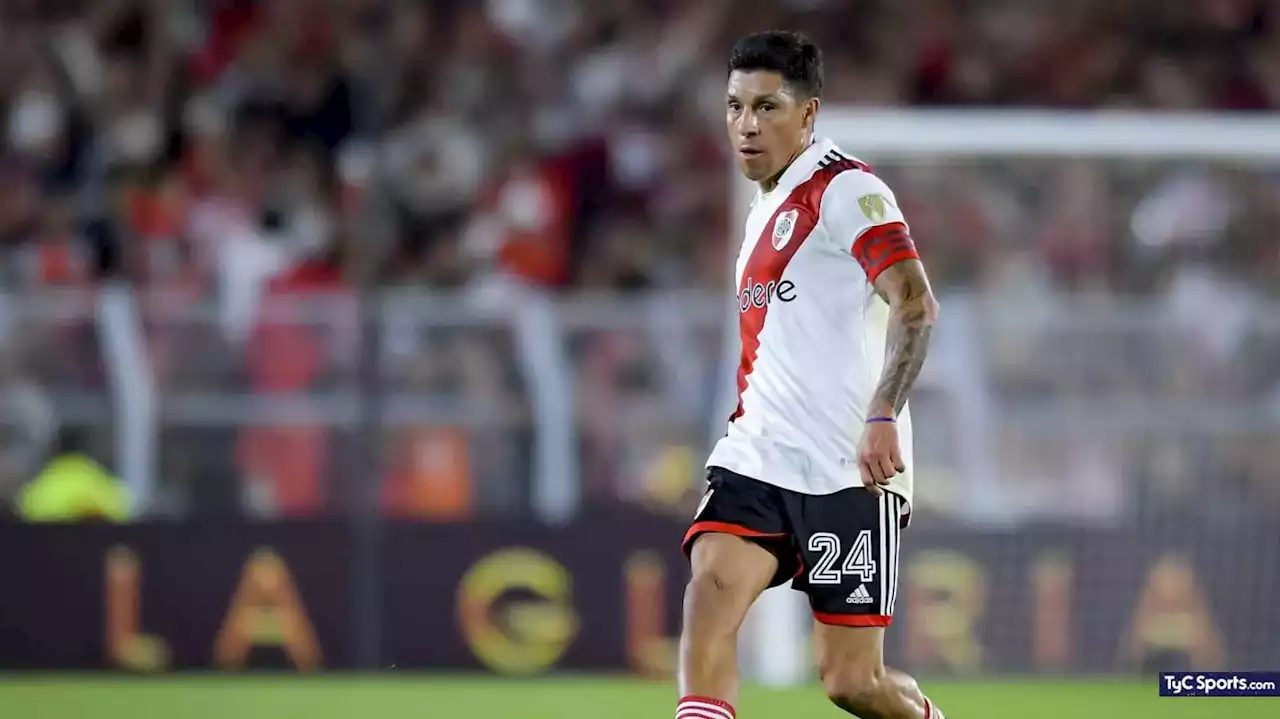 RIVER comenzó gestiones para la RENOVACIÓN de Enzo Pérez: los detalles - TyC Sports