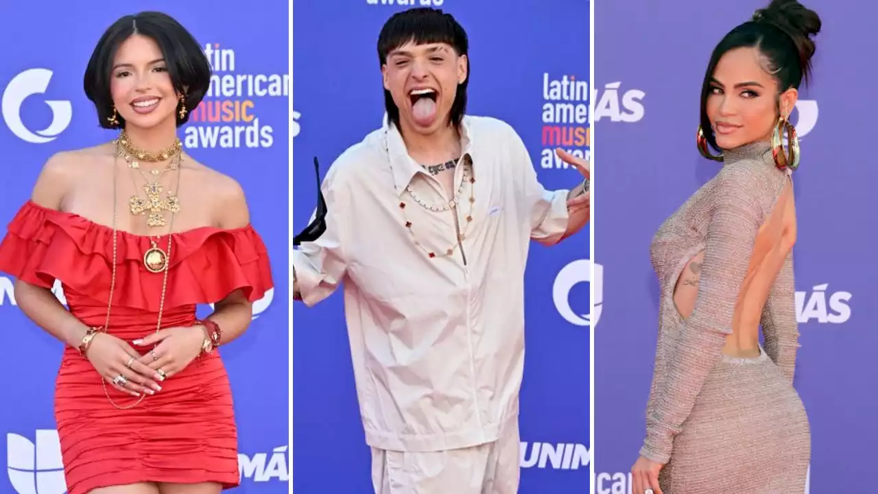 Latin AMAs 2023: así desfilaron los famosos por la alfombra roja en fotos