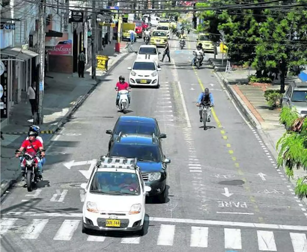 Las dudas que dejó el desmonte de un tramo de la ciclorruta en Bucaramanga