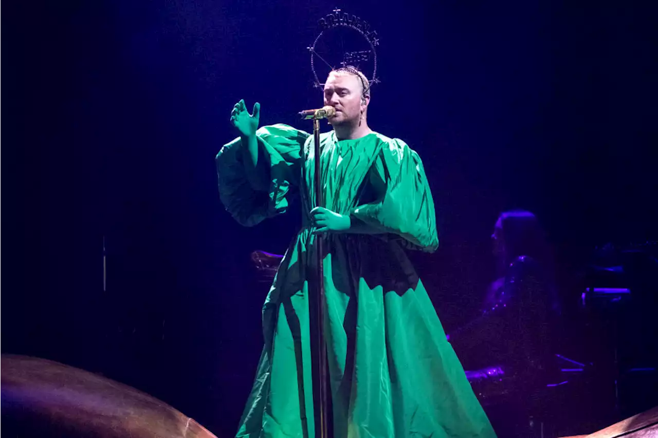 Sam Smith Honors Brianna Ghey With Headpiece and Dramatic Ballgown on ‘Gloria’ Tour