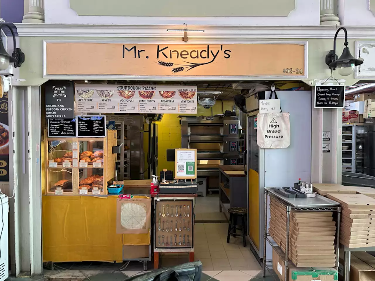 Mr Kneady’s: Freshly made artisanal sourdough pizzas from $13 at Simpang Bedok