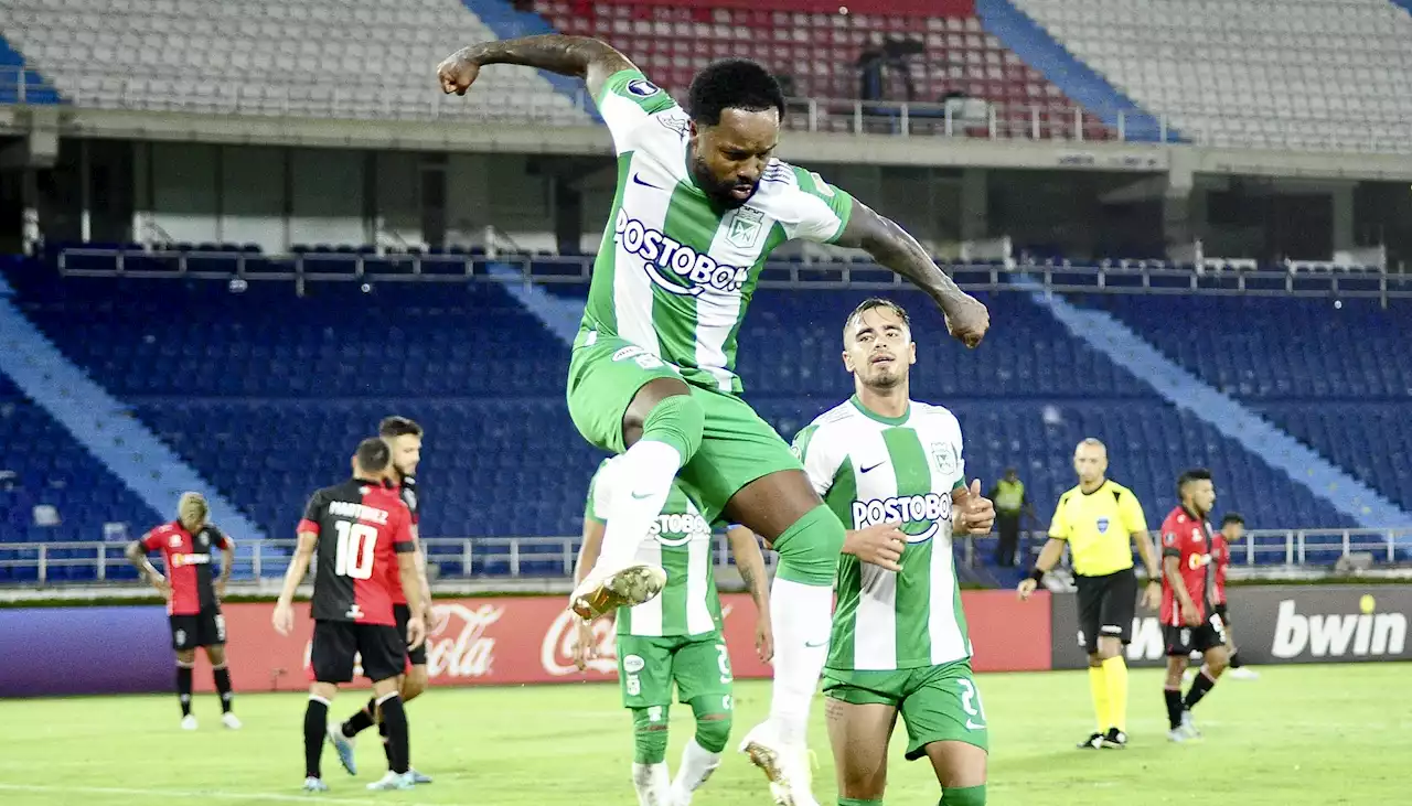 Con tripleta de Dorlan Pabón, Nacional ganó cómodo en el 'Metro'