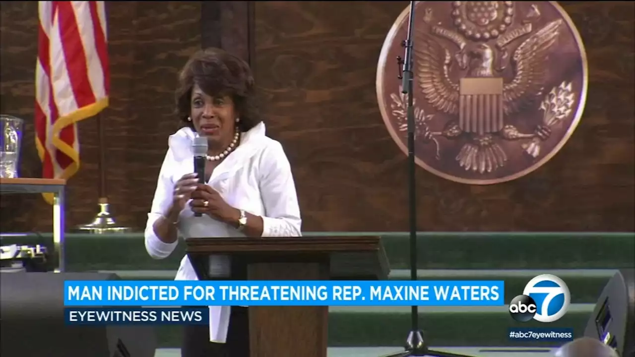 Houston man charged after threatening to cut throat of Rep. Maxine Waters in call to her office