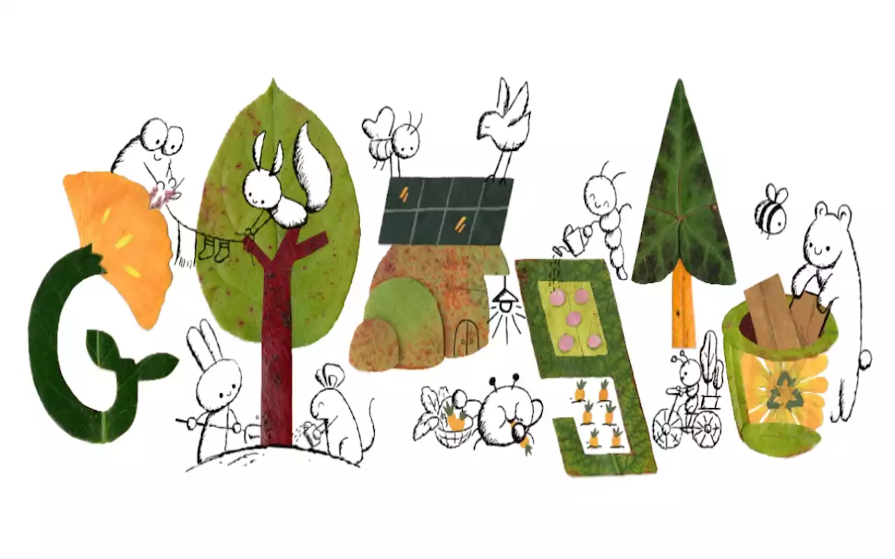 Google le dedica Doodle al Día de la Tierra