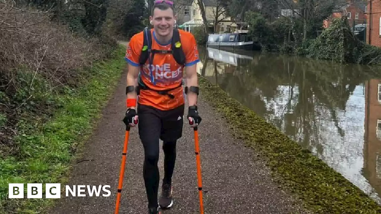 London Marathon: Cancer survivor to take on race on crutches