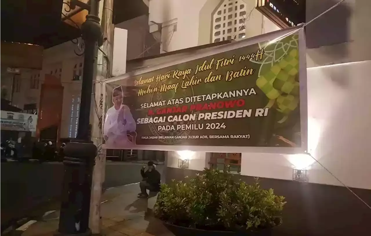 Ganjar Pranowo Capres 2024, Spanduk Dukungan Menjamur di Bandung