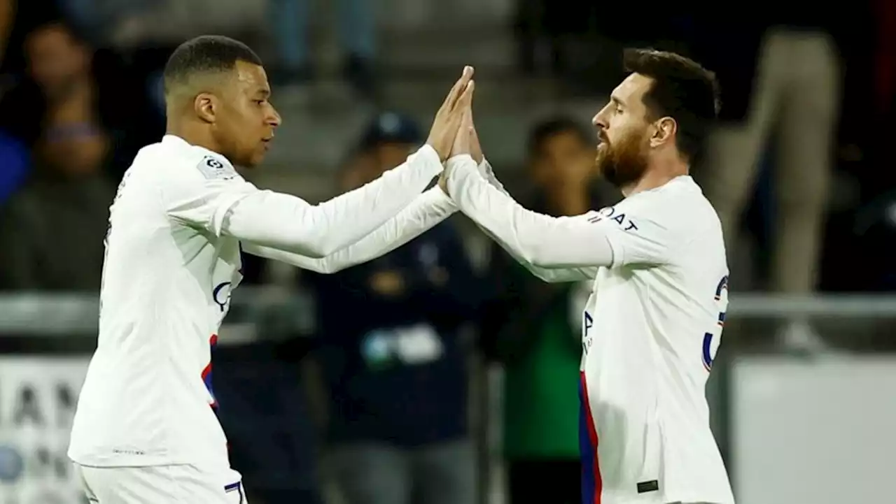 PSG close in on title as Mbappe double sinks Angers