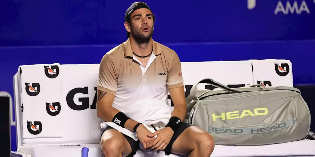 Berrettini non ce la fa, salta anche Madrid: il messaggio sui social