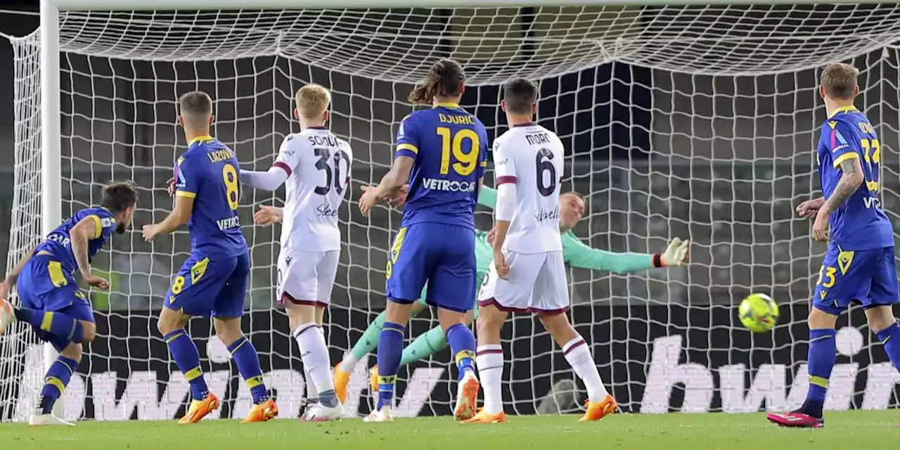 Verona-Bologna 2-1, colpo salvezza per gli uomini di Zaffaroni: doppietta di Verdi