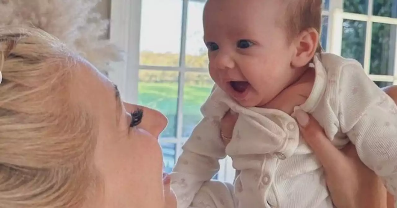 Stacey Solomon gushes over smiling Belle saying it's 'best feeling in the world'