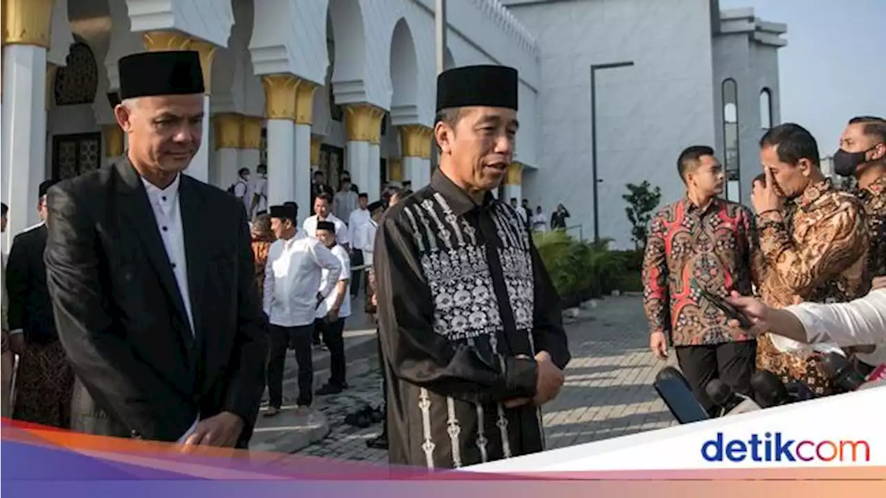 Jokowi Sebut Nama Erick hingga Sandiaga soal Cawapres Ganjar Pranowo