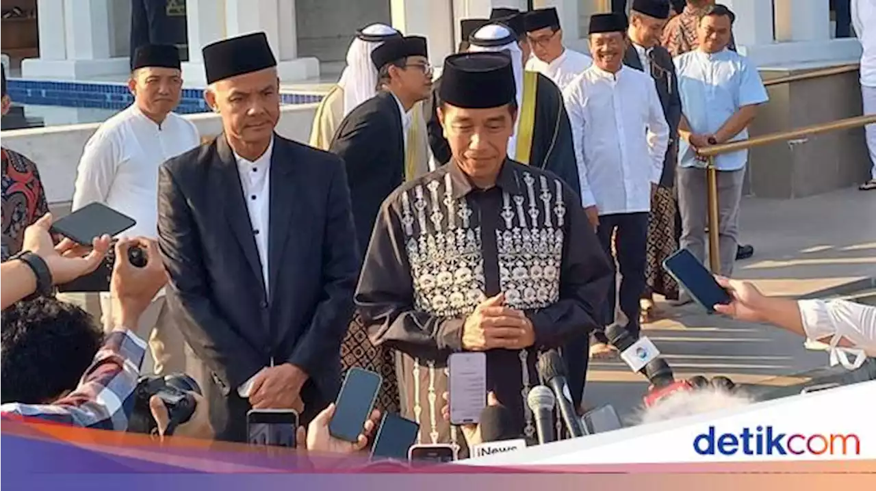 Jokowi Sebut Sederet Nama Cocok Cawapres Ganjar: Erick, Mahfud hingga Prabowo