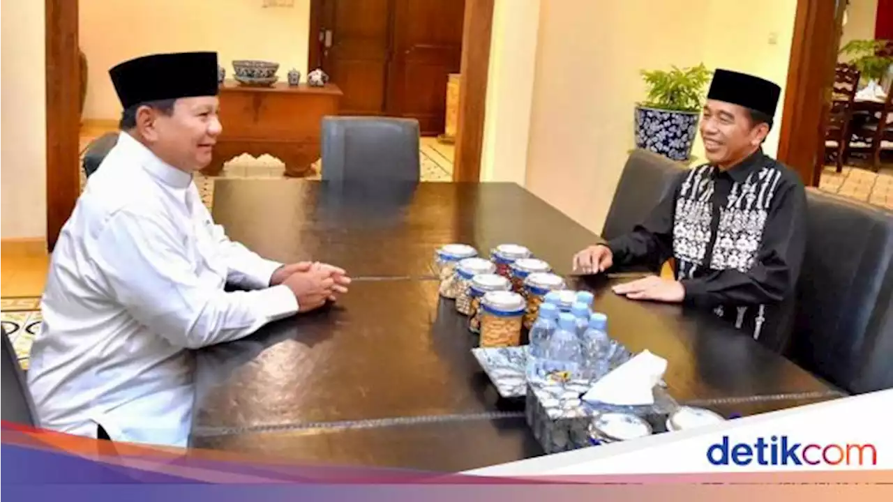 Prabowo dan Didit Silaturahmi ke Rumah Jokowi di Solo