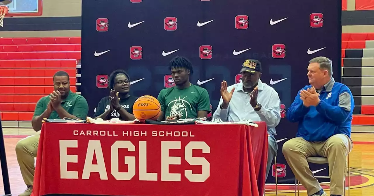 Carroll basketball player Zavier Womack signs with Enterprise State