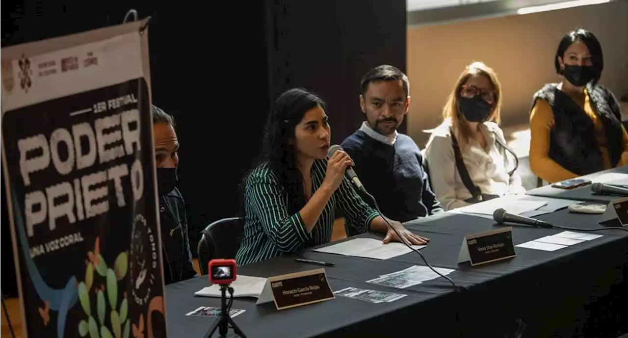 Poder Prieto, colectivo que lucha contra el racismo y preside Maya Zapata