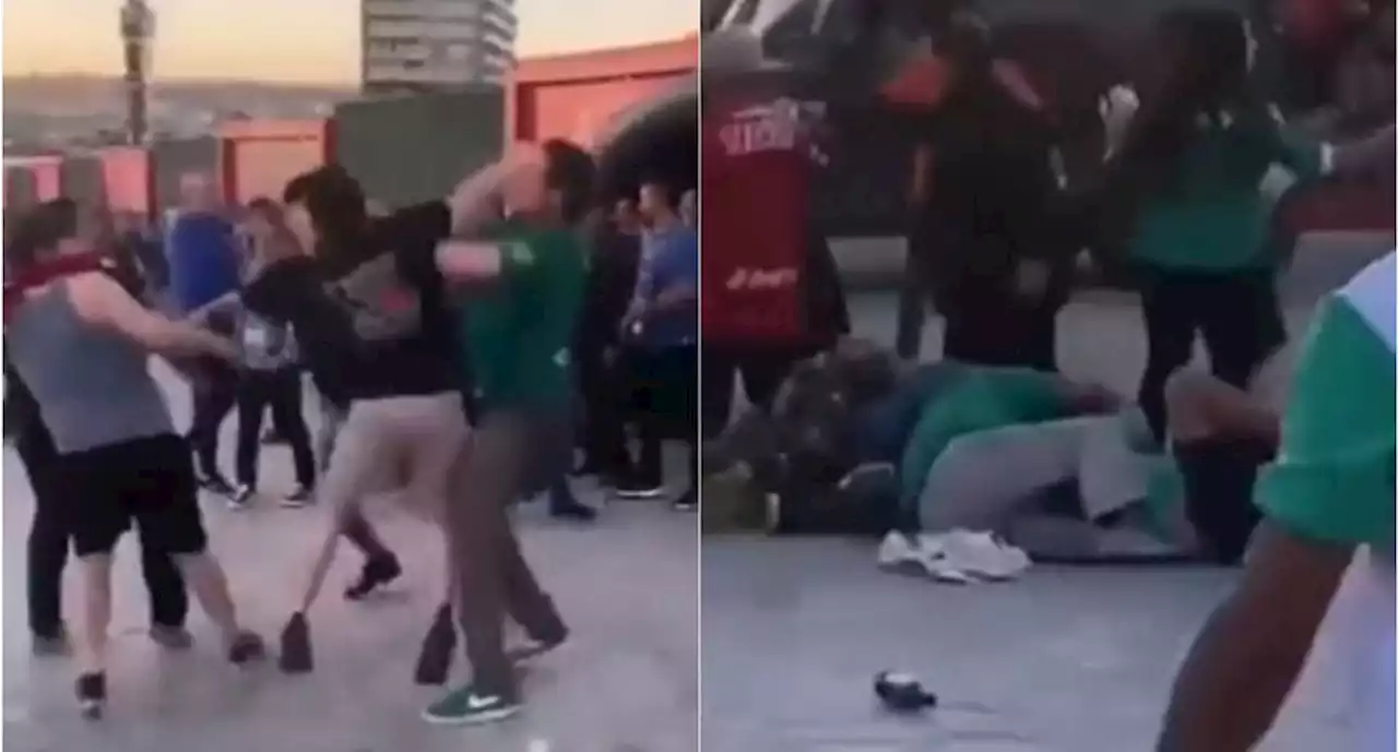 VIDEO: Aficionados de León son golpeados en su visita a Tijuana | El Universal