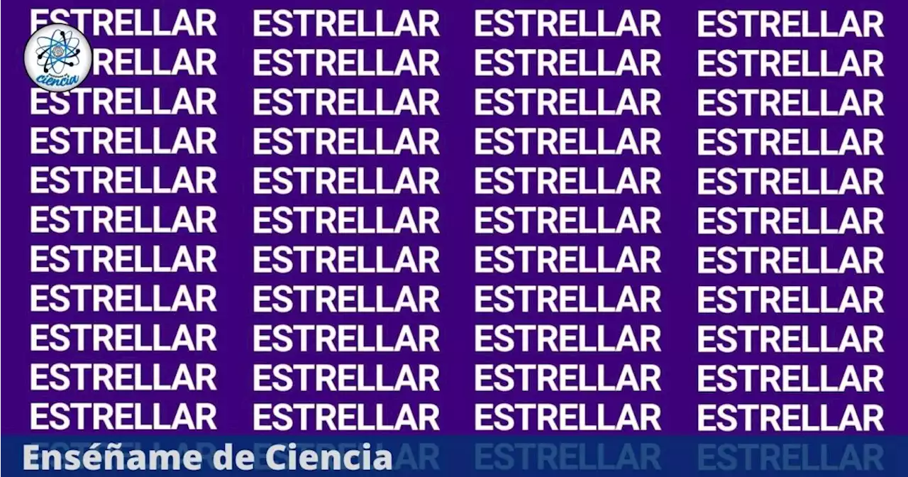 Acertijo visual: Encuentra la palabra “ESTRELLAS” y logra el récord