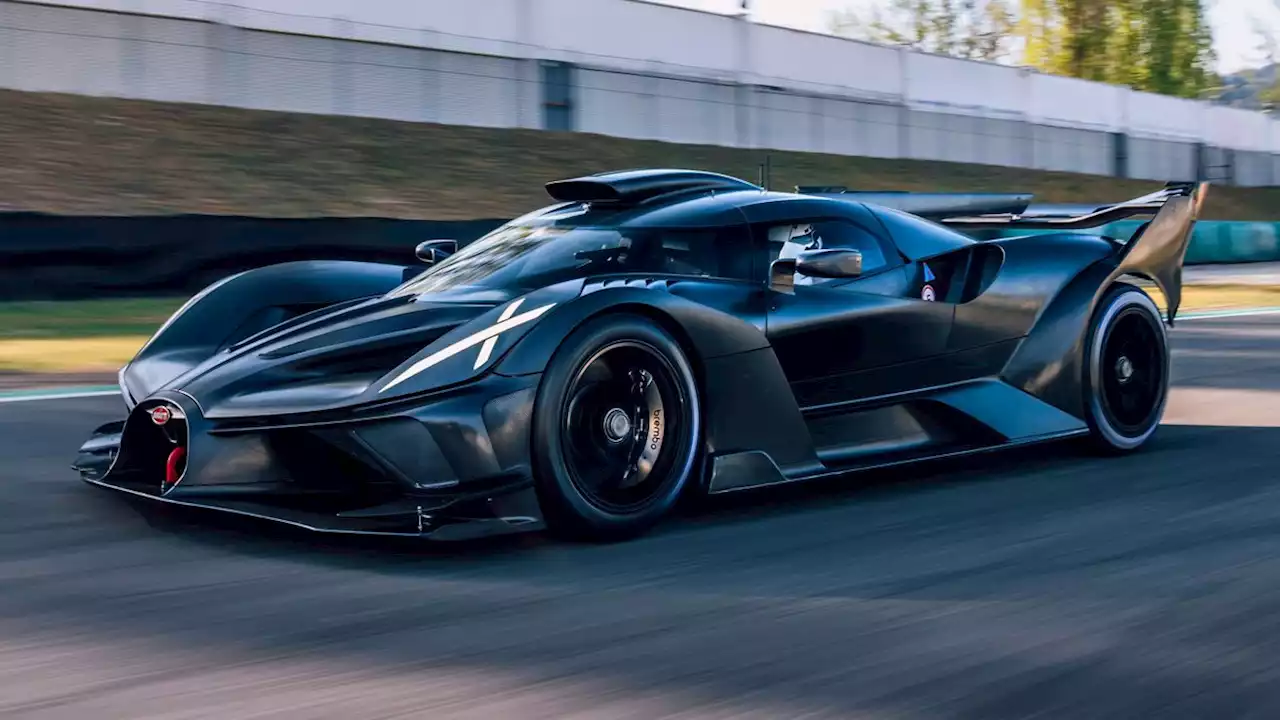 €4m Bugatti Bolide hits the circuit ahead of 2024 deliveries | Evo