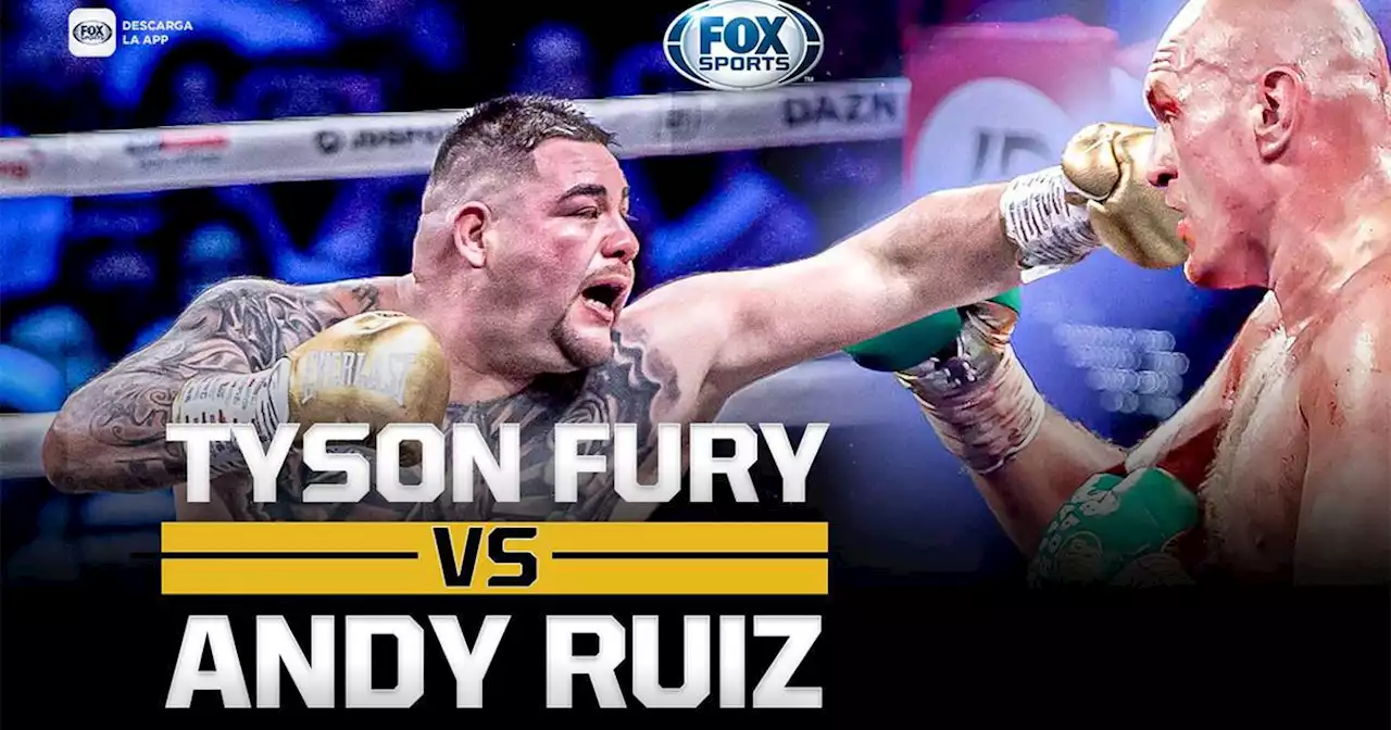 ¡Andy Ruiz se medirá con Tyson Fury! El mexicano, por un nuevo título de peso completo