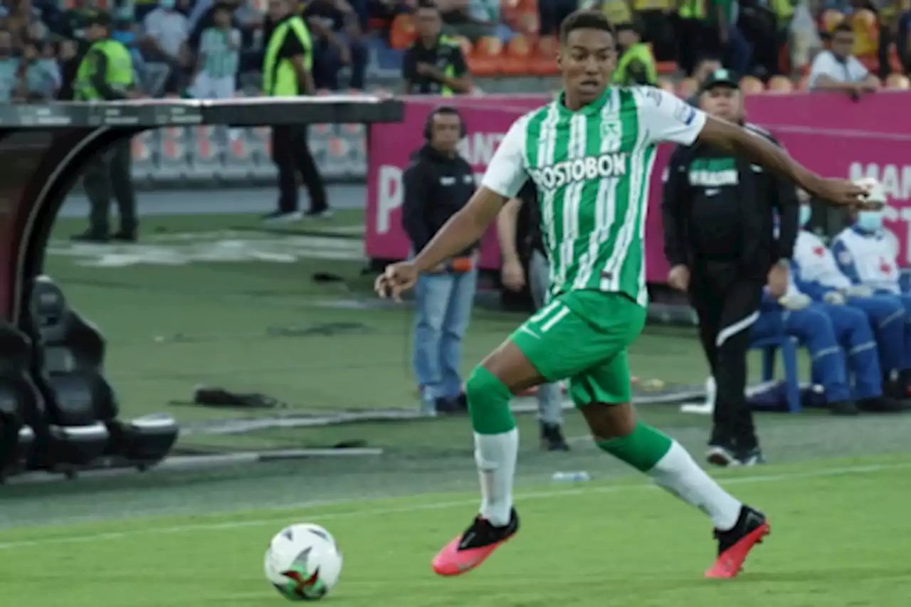 Atlético Nacional celebra: vuelve Brahian Palacios contra Envigado