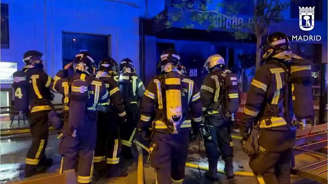 Two people killed, 10 hurt in Madrid restaurant blaze