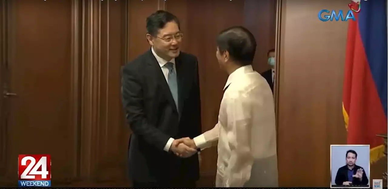 Marcos: Talks with China's Qin useful as recent statements may be misinterpreted