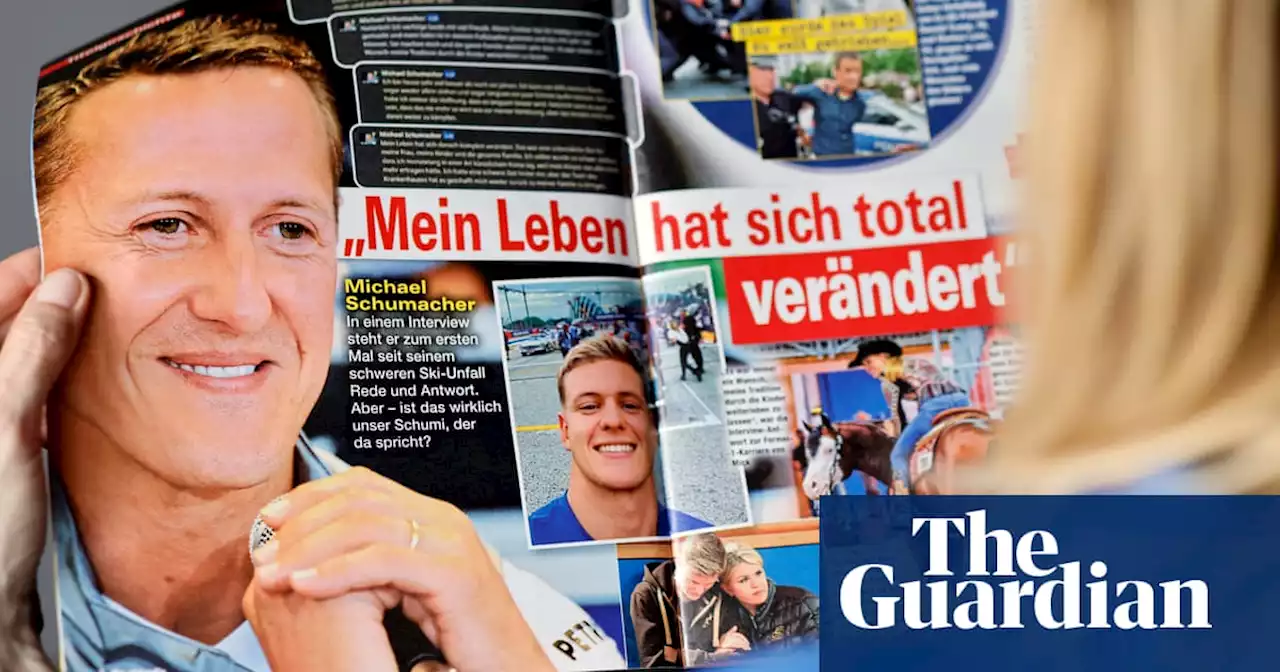 Magazine editor sacked over AI-generated Michael Schumacher interview