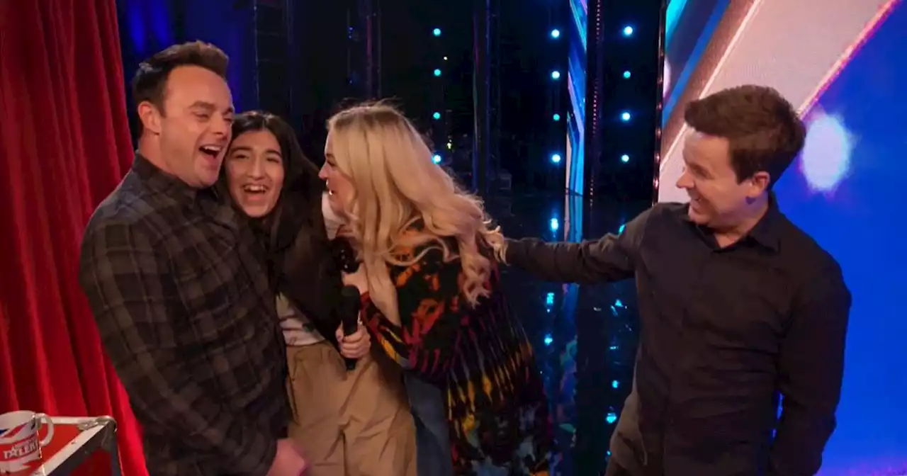 BGT fans in tears as mum 'gives up' audition for 15-year-old singing daughter