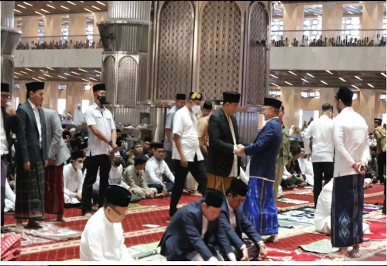 Beginilah Momen Anies Baswedan Merayakan Idulfitri, Tak Bertemu Surya Paloh