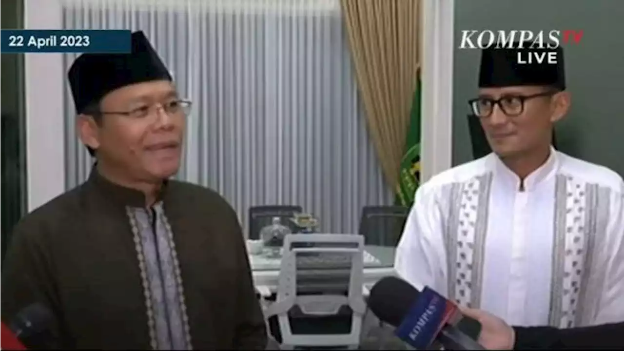 Setelah Silaturahmi ke Prabowo, Sandi Merapat ke Rumah Plt Ketua Umum PPP Bahas soal Pilpres