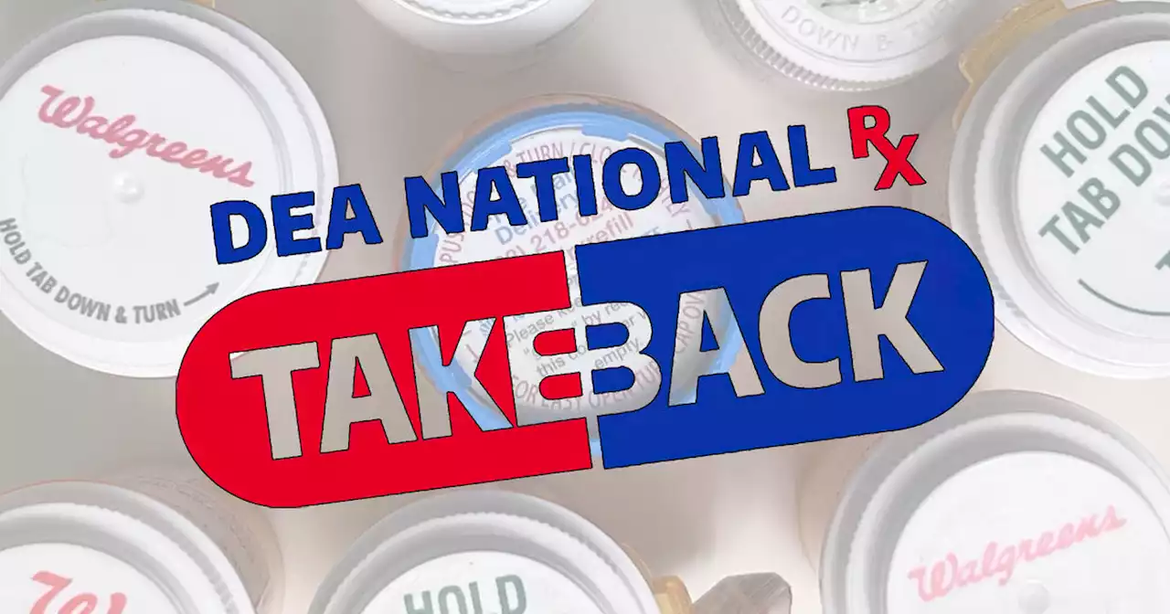 National Prescription Drug Take Back Day to be held Saturday