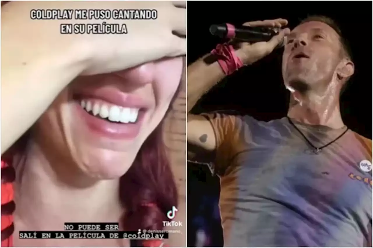 Es argentina, canta en la calle y descubrió que Coldplay la sumó a su película: Denise Romano y la sorpresa de su vida