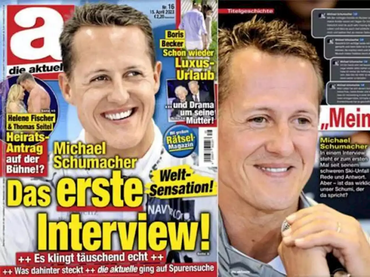 Michael Schumacher: la revista que publicó la falsa entrevista al expiloto despidió a su editora