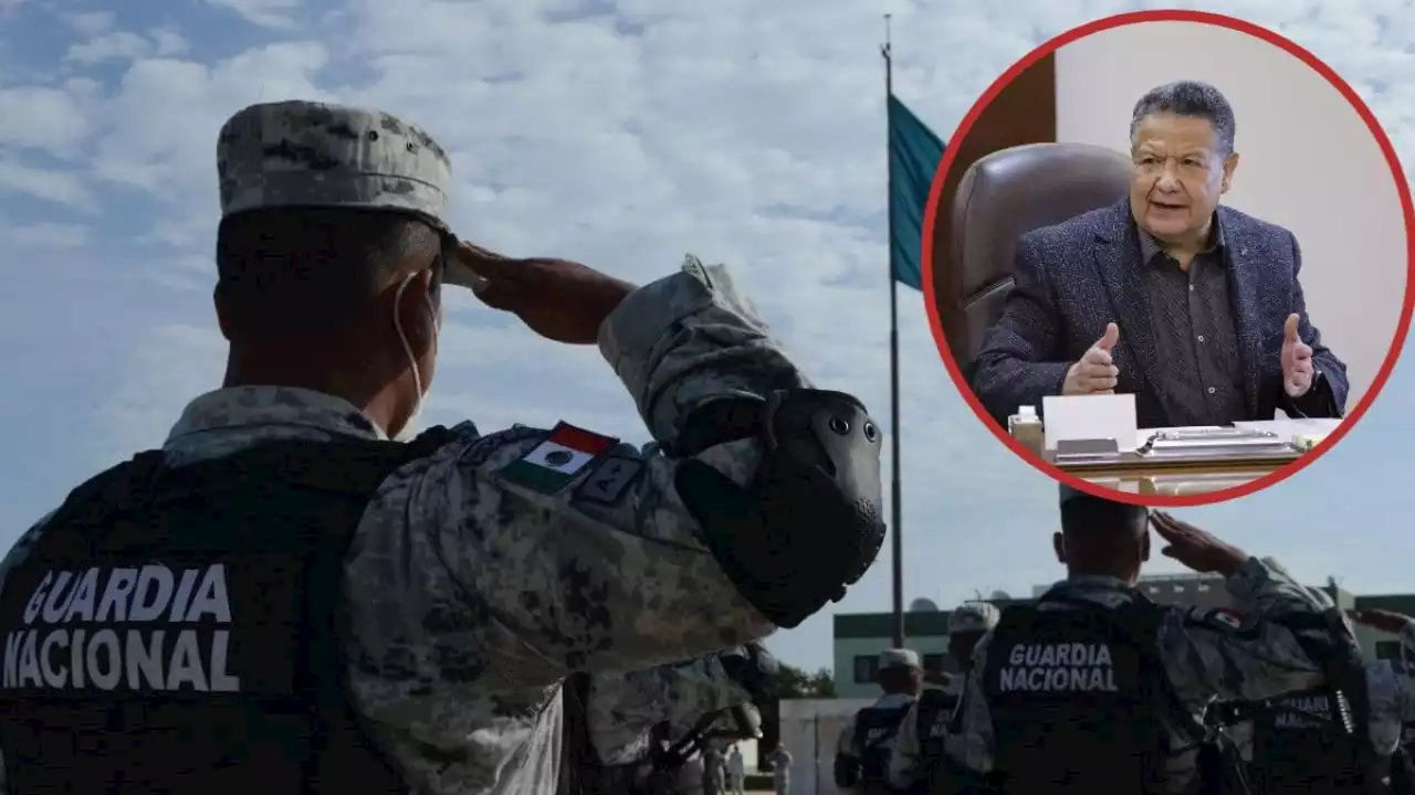 Esto opina el gobernador Julio Menchaca que Guardia Nacional no sea militar