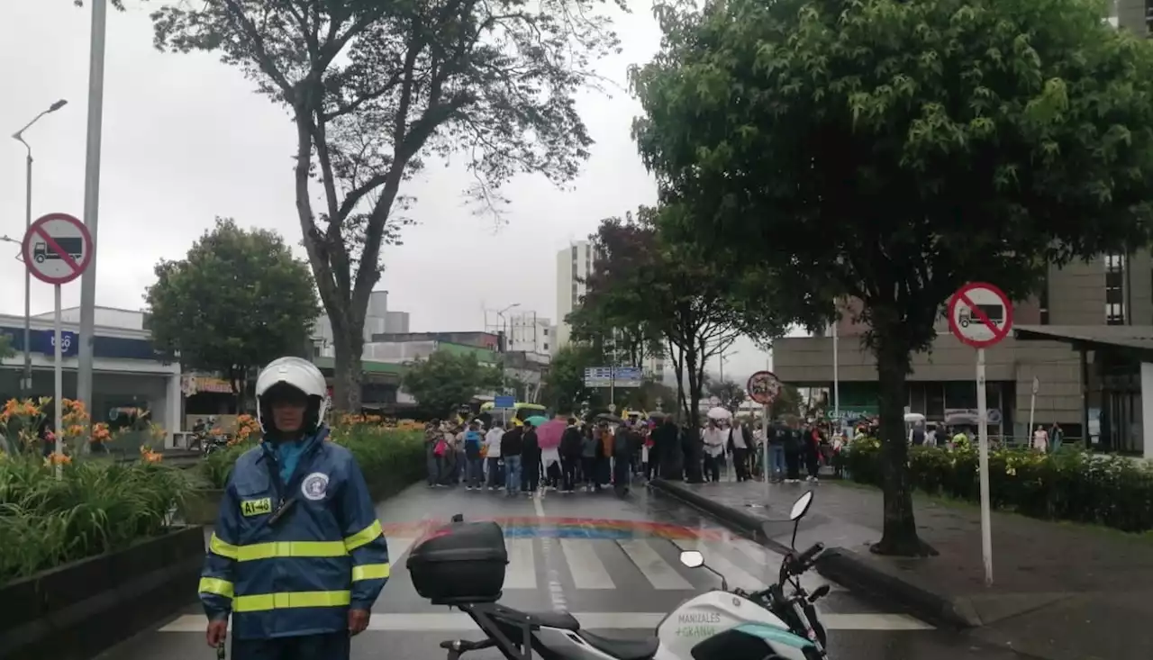 Marchas contra reformas del Gobierno: así avanzan en Manizales