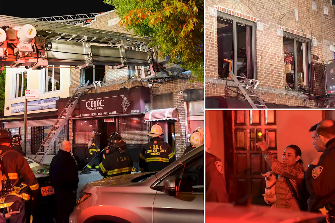 Bensonhurst apartment fire leaves 7 injured: FDNY