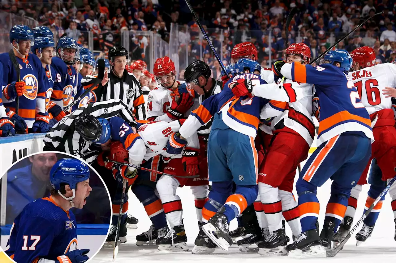 Islanders’ Matt Martin predicted series vs. Hurricanes would get nastier