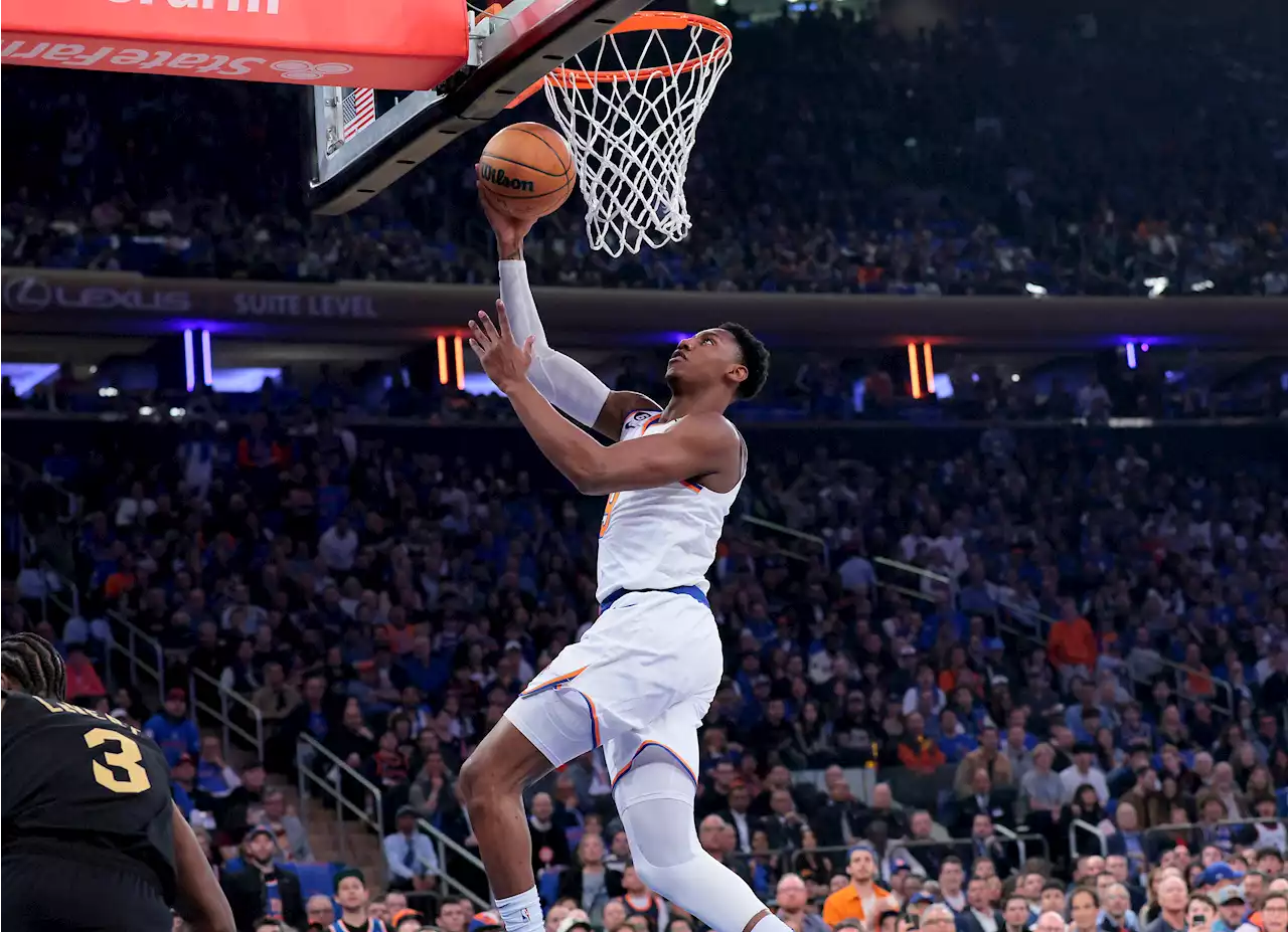 Knicks’ RJ Barrett breaks shooting slump in 19-point Game 3