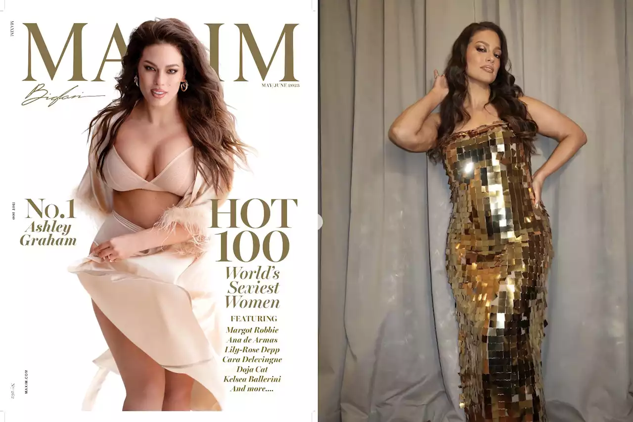 Plus-sized model Ashley Graham named Maxim’s Sexiest Woman 2023