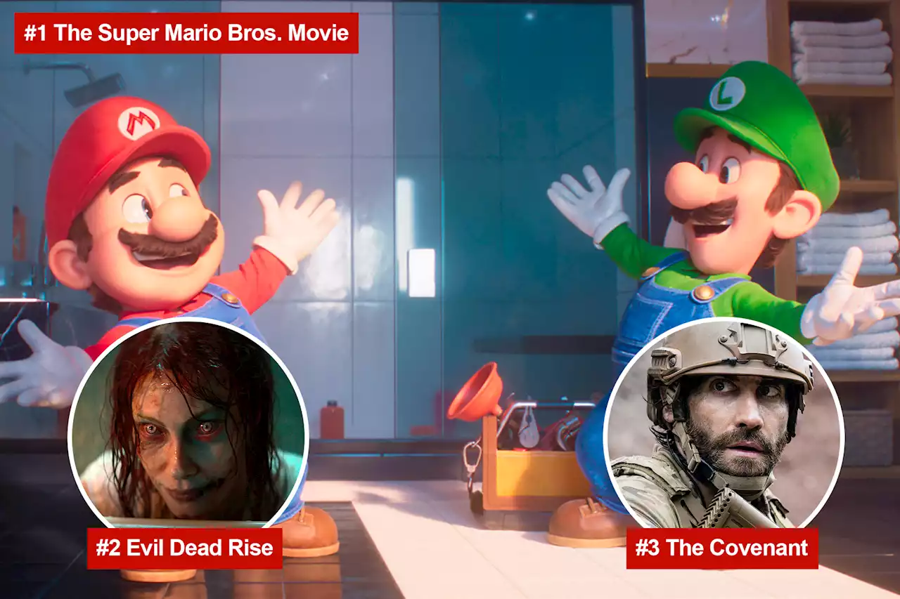 ‘Super Mario Bros. Movie’ still at top of box office game after 3 weeks