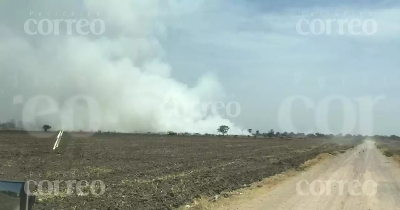 Se incendia relleno sanitario de Manuel Doblado: humo cubre la ciudad