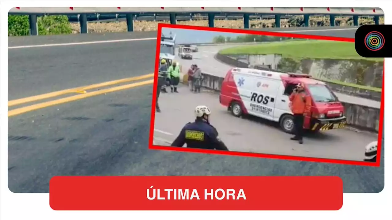 Urgente | Bus con pasajeros se fue a abismo en la vía Bogotá-La Vega - Pulzo