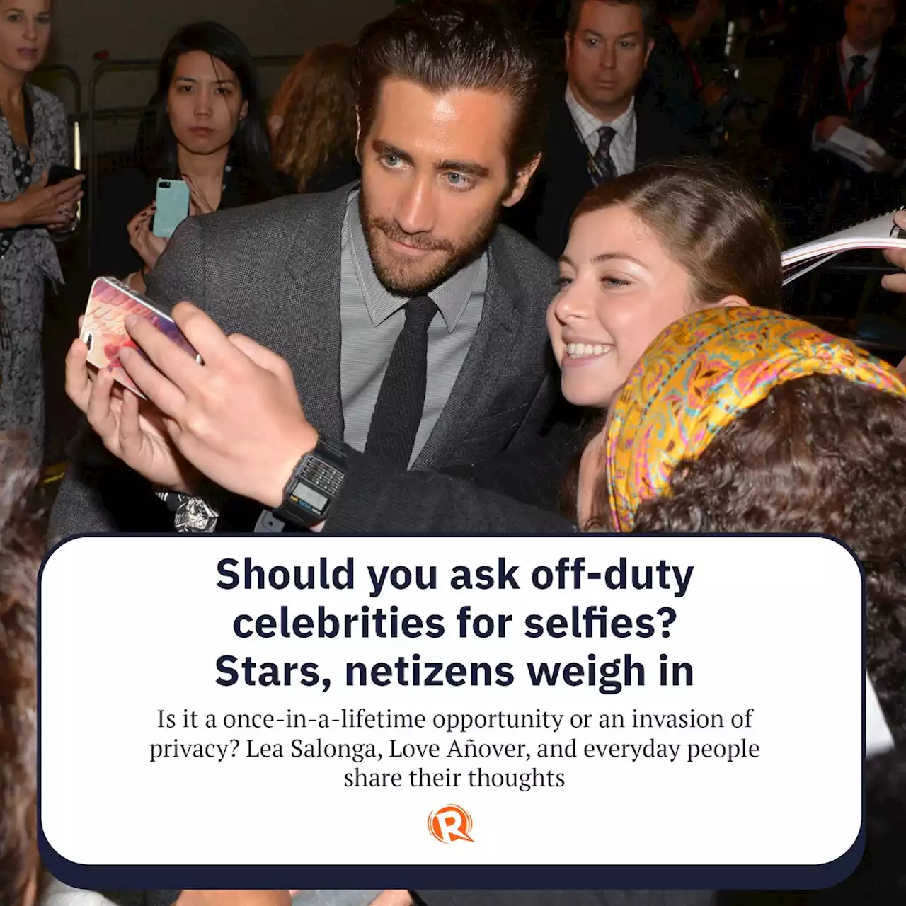 Should you ask off-duty celebrities for selfies? Stars, netizens weigh in