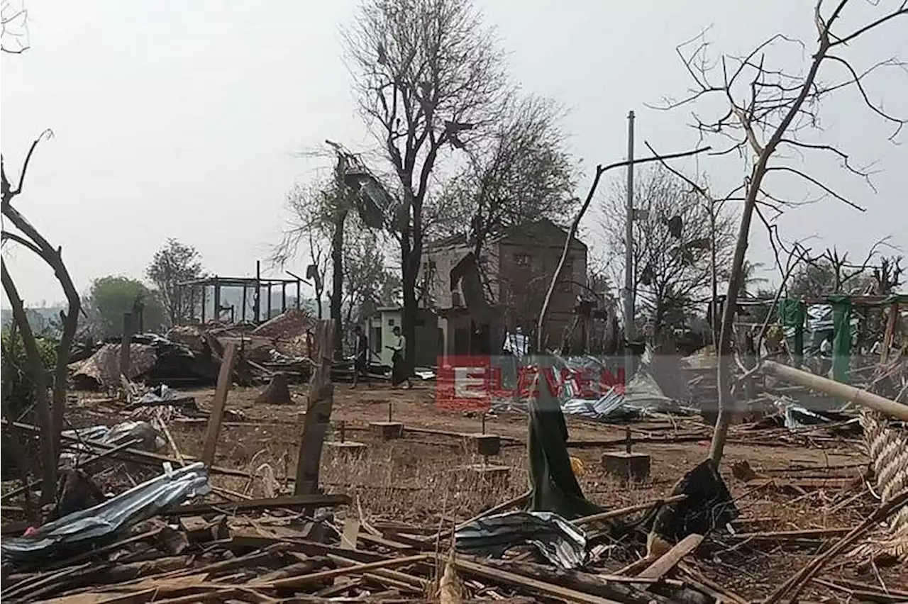 6 killed, over 100 injured after tornado hits central Myanmar