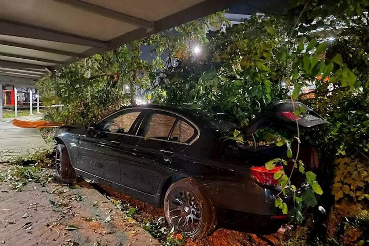 3 men taken to hospital after accident in Jurong, driver arrested for suspected drink driving