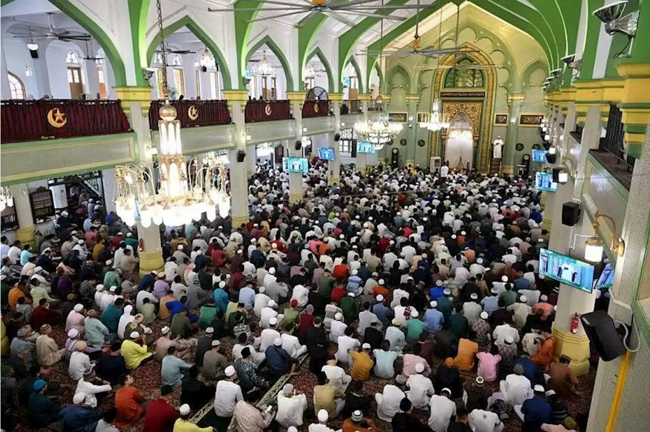 More Hari Raya prayer spaces for Muslims as pre-pandemic atmosphere returns