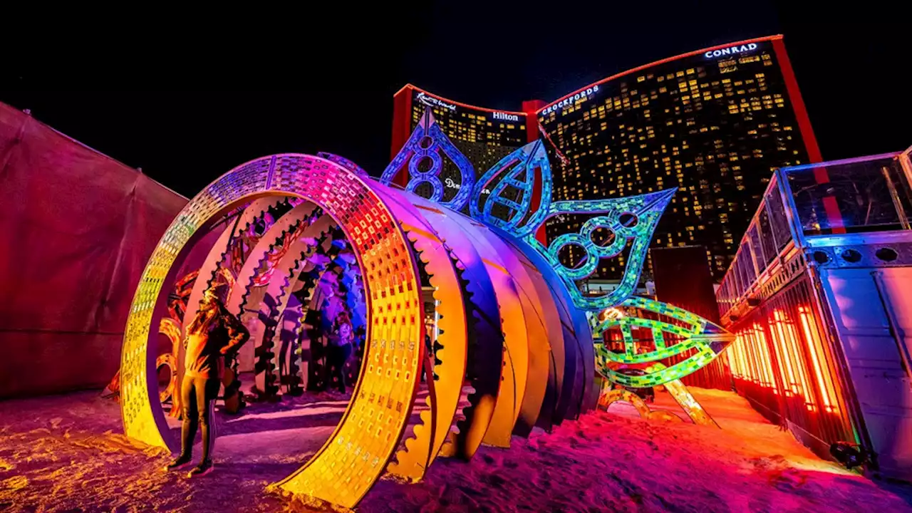 Burning Man-Inspired Outdoor Art Gallery Transfix Opens in Las Vegas