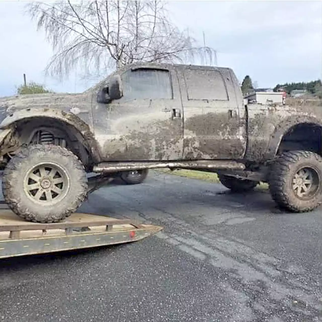 Two men arrested after pickup's Port McNeill joy ride damages fields